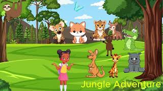 Jungle Animals Adventure Fun Part 2 [upl. by Haissem40]