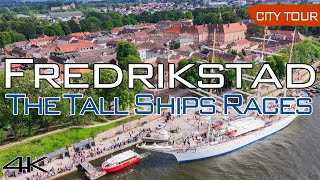 The Tall Ships Races in Fredrikstad 2023 Norway 4k [upl. by Hyps52]