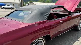 V1647  1975 Oldsmobile Delta 88 Convertible for Sale Pittsburgh PA [upl. by Placia]