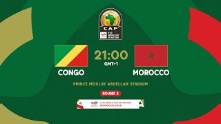 Congo VS Morocco  TotalEnergies AFCONU23 2023  MD3 [upl. by Leibman31]