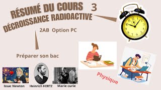 Radioactivité  Décroissance radioactive [upl. by Rodama269]