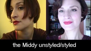 my Middy unstyled and styled  tips for getting your own middi [upl. by Llezniuq]