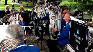 Watership Brass perform Ive Got a Brand New Combine Harvester by The Wurzels [upl. by Ajim]