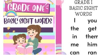 GRADE 1 BASIC SIGHT WORDS  ENGLISH INSTRUCTIONAL READING MATERIALS  INTERVENTION MATERIALS [upl. by Olenta]