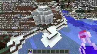 Minecraft 1122 Seed 066 Three igloos with basements [upl. by Annmaria793]