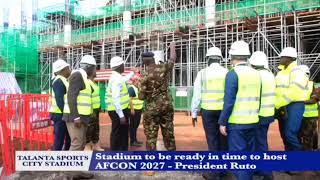 Talanta Sports Stadium Nears Completion for AFCON 2027 🏟️🇰🇪 Unbelievable Progress Revealed [upl. by Attiuqaj]