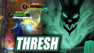 Wild Rift Thresh Support Carry in Season 12 Build amp Runes [upl. by Adnoraj]