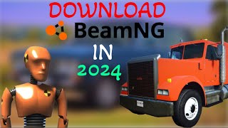 HOW TO DOWNLOAD BeamNGDrive IN 2024 [upl. by Cupo]