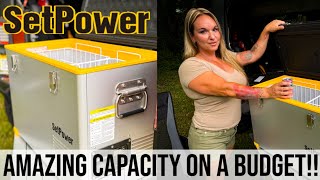 The SetPower RV45S Portable Refrigerator Freezer Gives You A LOT For The Money [upl. by Lelah]