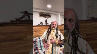 Alaskan Cedar Drone Flute with Ganesha [upl. by Rodrich]