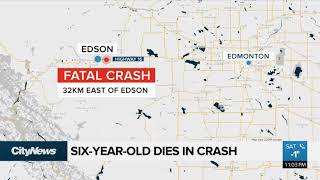 Sixyearold dies in a crash with a snowplow near Edson [upl. by Swihart]