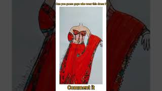 My favorite dress illustration designer asr artfashion ytshorts [upl. by Anib]