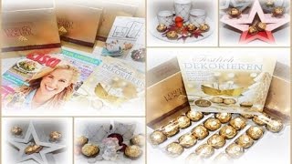 Lisa Freundeskreis  Ferrero Kreativ Projekt  Tischdekorationen mit Ferrero RocherLfkferrero2015 [upl. by Joletta181]