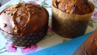 Ricetta panettone fatto a casa con impasto a mano [upl. by Porche]