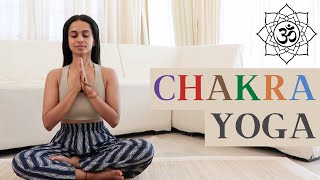 Chakra Yoga 🕉️  Balance Your 7 Chakras  Asanas and Meditation  Indian Yoga [upl. by Aleusnoc]