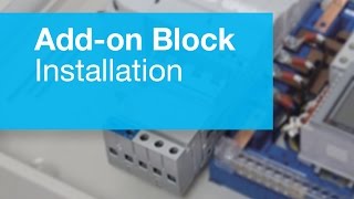 AddOn Block Installation Video [upl. by Nerhe]