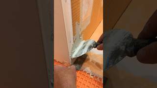 Easy CURBLESS entry shower Part 3 schlutersystems shower gotitcoach [upl. by Maddalena]