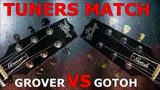 Is worth replacing guitar tuners Watch This  Grover Rotomatics vs Gotoh sxn510v  Heritage H150 [upl. by Shaffer]