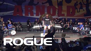 2019 Arnold Strongman Classic  Rogue Elephant Bar Deadlift  Full Live Stream Event 1 [upl. by Carmel16]