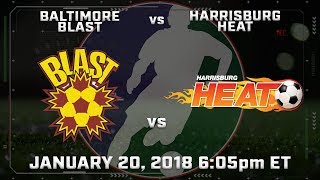 Baltimore Blast vs Harrisburg Heat [upl. by Rihana]