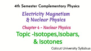 Isotopes  Isobars  Isotones [upl. by Sylado]