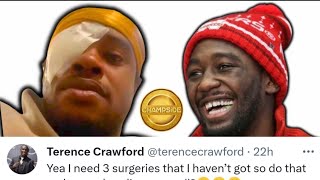 Terence Crawford Threatens To Retire Needs 3 Surgeries Mocks Errol Spence Injury [upl. by Alrats]