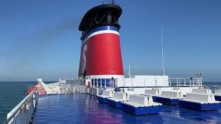 MV Stena Vision Pirouette on the Sun Deck 21924 [upl. by Naawaj5]