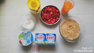 Recette cheesecake sans cuisson en verinnes 🍧 [upl. by Nobe]