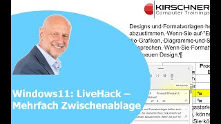 Windows LiveHack – erweiterte Zwischenablage  Inhalte effizienter und schneller einfügen [upl. by Atat246]