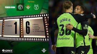 CD Gevora vs Real Betis 16 Resumen Copa del Rey 202425 real betis vs gevora [upl. by Veriee]