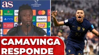 REAL MADRID  CAMAVINGA se ENFRENTA a un PERIODISTA por el TEMA MBAPPÉ [upl. by Olympias64]