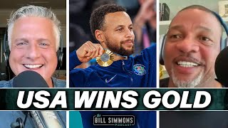 Steph Curry Saves the Day and Team USA in Paris With Doc Rivers  The Bill Simmons Podcast [upl. by Saleme31]