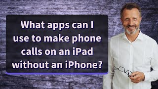 What apps can I use to make phone calls on an iPad without an iPhone [upl. by Miza]