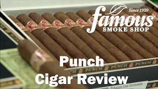 Punch Cigars Review  Famous Smoke Shop [upl. by Ajar]