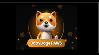 Baby Doge Paws Airdrop  Baby Doge Paws Telegram Bot  Baby Doge Future [upl. by Enileuqaj997]