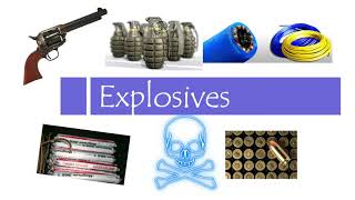 Explosives  Characteristics of explosives types of explosives Chemical composition of explosives [upl. by Yetti505]