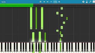 Silverio Urbina  Linda Flor  Piano Tutorial  Midi [upl. by Brey423]