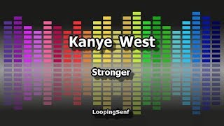 Kanye West  Stronger  Karaoke [upl. by Hodosh]