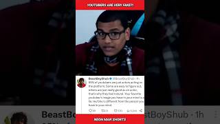 YouTubers are VERY FAKE BeastBoyShub Bong Guy amp Maxtern Reacts shorts [upl. by Lolita]