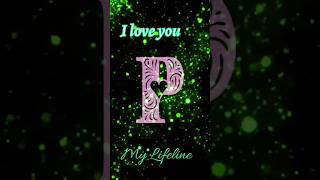 P love letter 💞💞💞plzsubscribemychannel lovenote lovenamestatus lovelyletters song nameart [upl. by Desmund112]