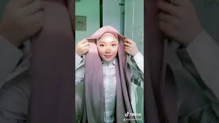 SHAWL TUTORIAL LABUH DEPAN BELAKANG BY ALJACOUTURE jannahreduantutorial [upl. by Esimorp675]