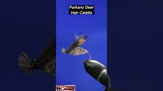 Fly tying a Parkany Deer Hair Caddis  Fly tying tutorial flytying caddis flies dryfly [upl. by Kienan]