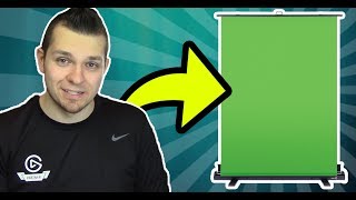 Elgato Green Screen Review amp Setup  Portable amp Collapsible Chroma Key [upl. by Karas]