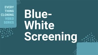 How to Perform BlueWhite Screening [upl. by Butte]