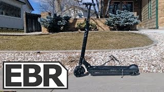 EcoReco M3 Video Review  Powerful Electric Scooter with 23 Mile Range and 20 MPH Top Speed [upl. by Wilsey]