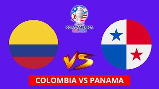 COLOMBIA VS PANAMA EN VIVO  COPA AMERICA 2024 EN VIVO  HORARIO Y DONDE VER EN VIVO [upl. by Anelad]