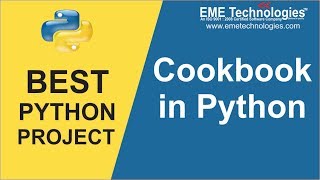 How to Create Recipe Application in CGI Python  Cookbook  Download Python Project [upl. by Krefetz983]