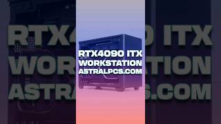 TINY POWERHOUSE RTX 4090 ITX Workstation Back To School Sale  BTS24  astralpcscom pcbuild tech [upl. by Ledif]