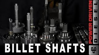 Billet Transmission Shafts  Power Driven Diesel [upl. by Xet]