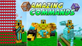 Minecraft Amazing Commands For Fun 😎 Secret Commands In Minecraft🤫 [upl. by Yolande]